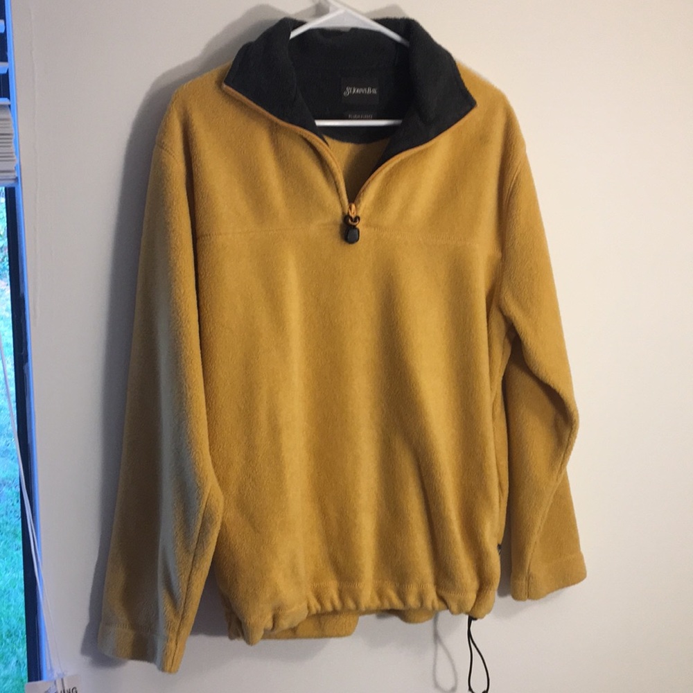 Yellow Plush Fleece Pullover
